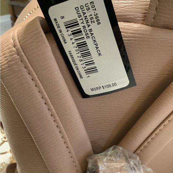 Bebe Gianna Backpack with Gold Accents - Picture 5 of 9